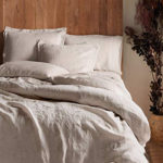 Stone-washed Natural Linen Duvet Cover