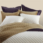 Cotton Velvet Diamond Quilt