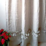 Linen Curtain - white