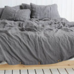 Dark Gray Super Soft Duvet Cover Set