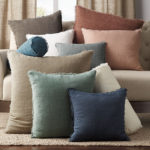 Cushion Cover in Linen with Fringes