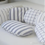 Stripes & Checks Linen Pillow Cover